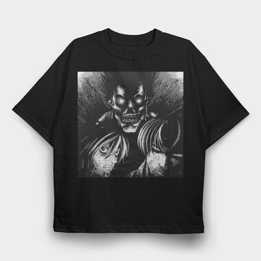Death Note, Tricou Oversize Barbati (Unisex)