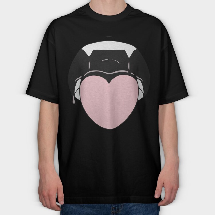 Hentai 13, Tricou Oversize Barbati (Unisex)