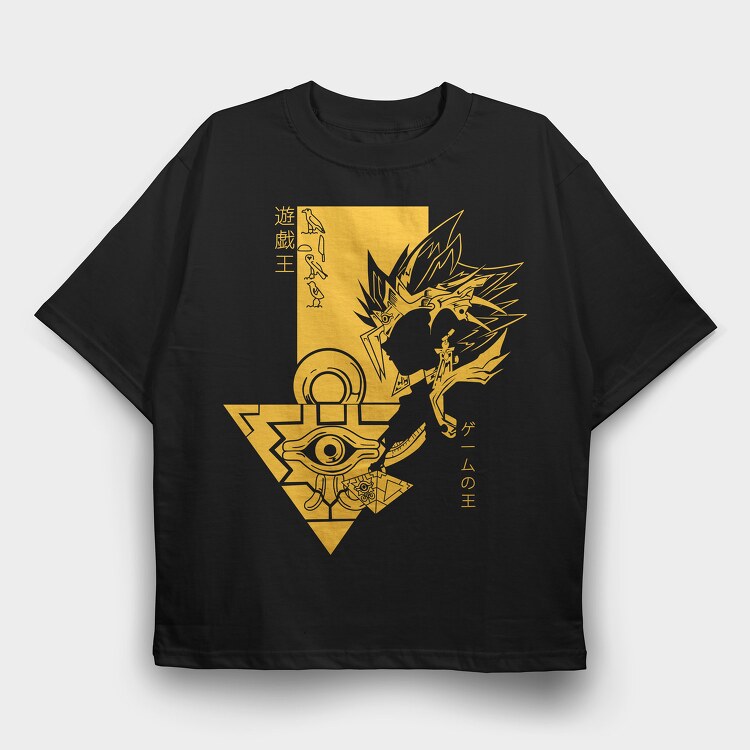 Yu Gi Oh 3, Tricou Oversize Barbati (Unisex)
