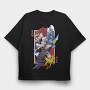 Yu Gi Oh 5, Tricou Oversize Barbati (Unisex)