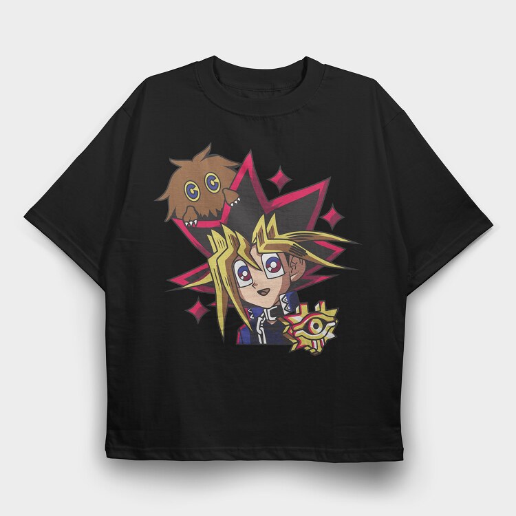 Yu Gi Oh 8, Tricou Oversize Barbati (Unisex)