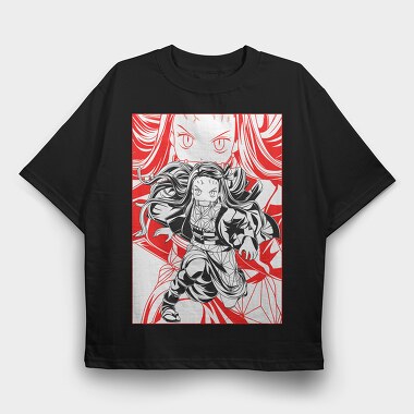 Demon Slayer 25, Tricou Oversize Barbati (Unisex)