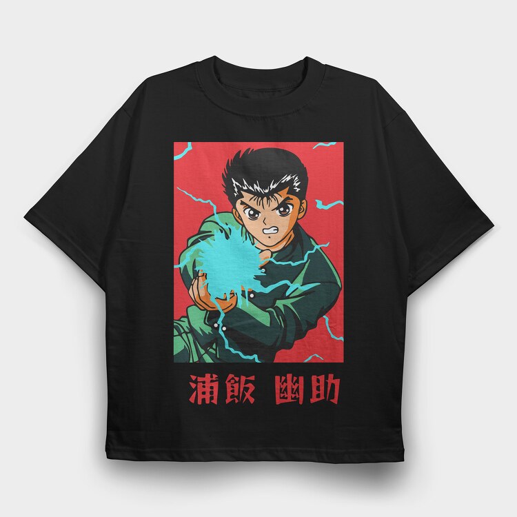 Yu Yu Hakusho 4, Tricou Oversize Barbati (Unisex)