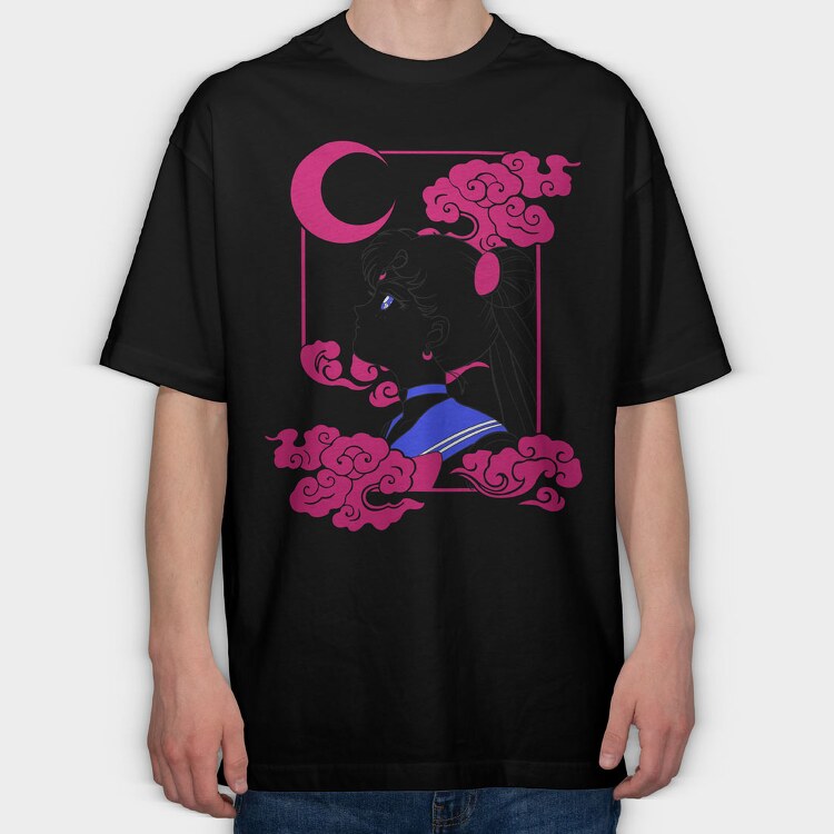 Sailor Moon 6, Tricou Oversize Barbati (Unisex)