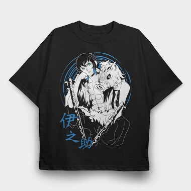 Demon Slayer 28, Tricou Oversize Barbati (Unisex)