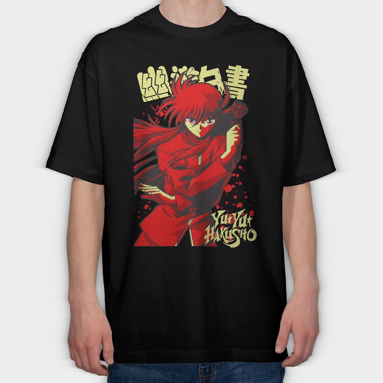 Yu Yu Hakusho 8, Tricou Oversize Barbati (Unisex)