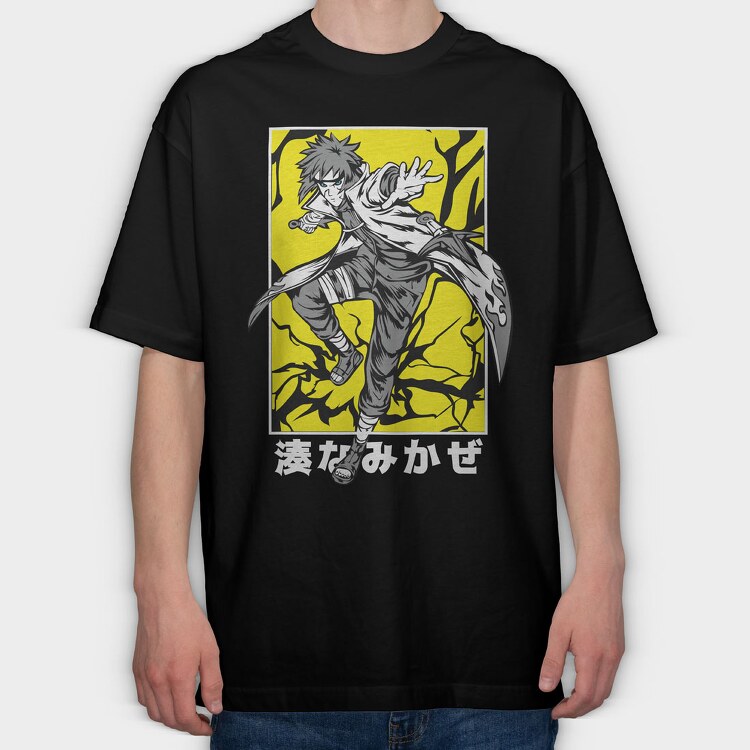 Naruto 3, Tricou Oversize Barbati (Unisex)