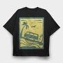 Retro Nature Outdoor 17, Tricou Oversize Barbati (Unisex)