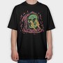 Skull Lightning, Tricou Oversize Barbati (Unisex)