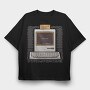Old Pc, Tricou Oversize Barbati (Unisex)