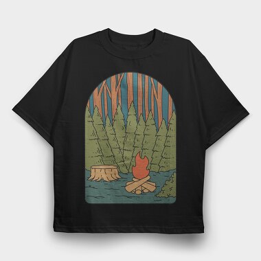 Landscape Nature 6, Tricou Oversize Barbati (Unisex)