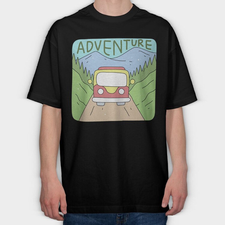 Landscape Nature 9, Tricou Oversize Barbati (Unisex)