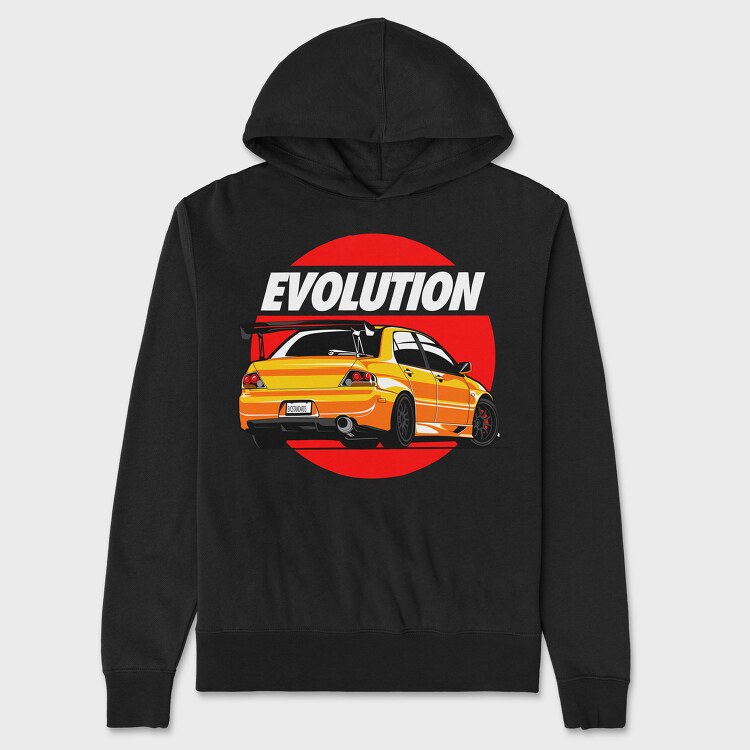 EVOLUTION, Hanorac Oversize Barbati (Unisex)