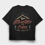The Mountains Are Calling 7, Tricou Oversize Barbati (Unisex)