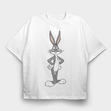 Cartoon Retro Bugs Bunny 5, Tricou Oversize Barbati (Unisex)
