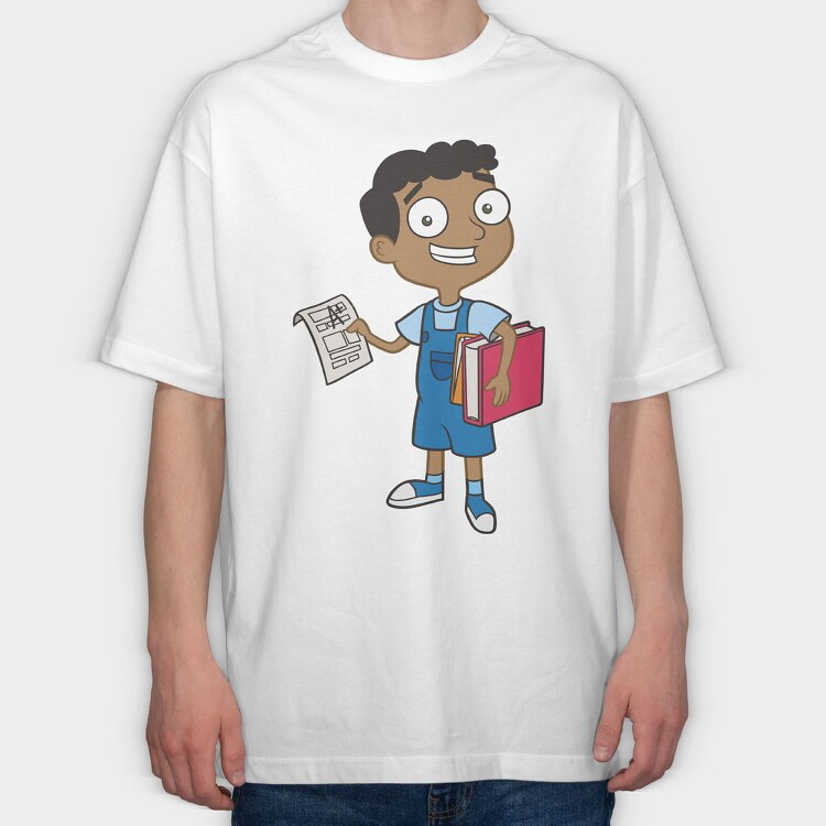 Phineas and Ferb 9, Tricou Oversize Barbati (Unisex)