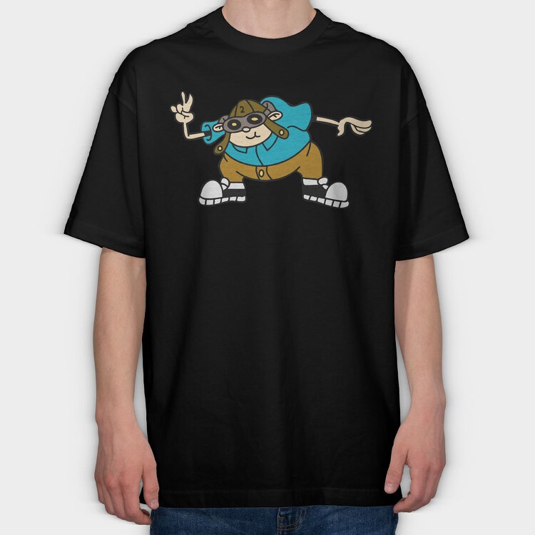 Kids Next Door 17, Tricou Oversize Barbati (Unisex)