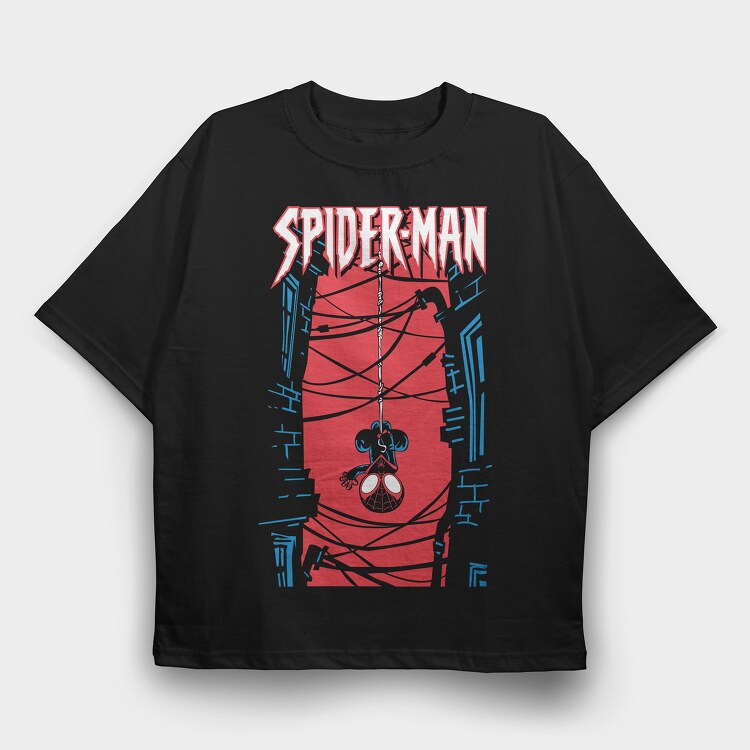 Spiderman No Way Home 2, Tricou Oversize Barbati (Unisex)