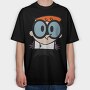 Cartoon Retro Dexter Laboratory 3, Tricou Oversize Barbati (Unisex)