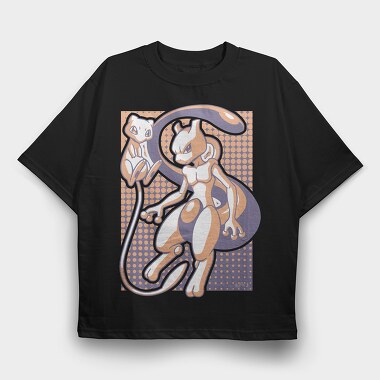 Pokemon 17, Tricou Oversize Barbati (Unisex)