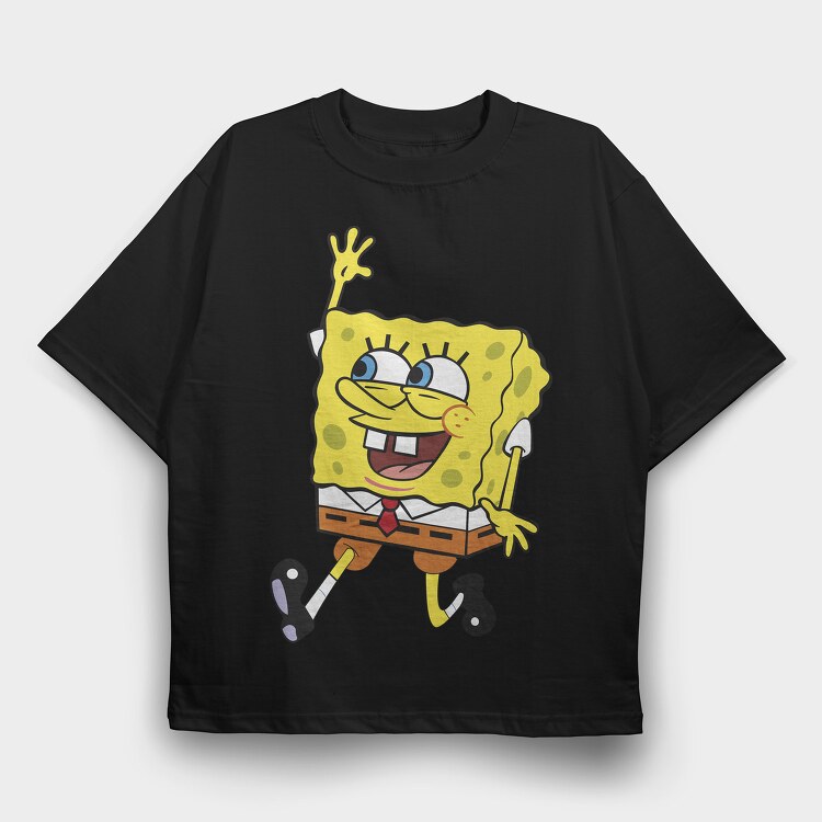 SpongeBob 10, Tricou Oversize Barbati (Unisex)