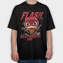 The Flash Comics, Tricou Oversize Barbati (Unisex)