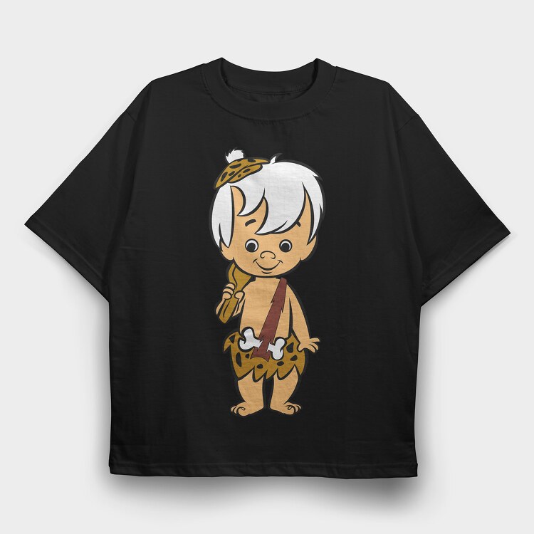 The Flintstones 1, Tricou Oversize Barbati (Unisex)