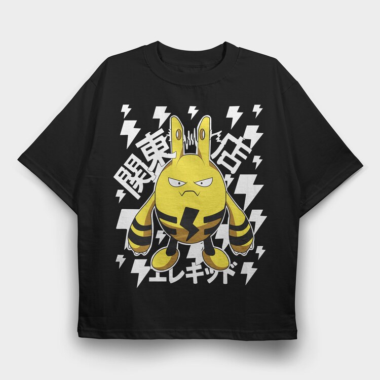 Pokemon 6, Tricou Oversize Barbati (Unisex)