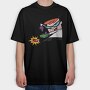 Dexter Laboratory 21, Tricou Oversize Barbati (Unisex)