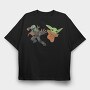 Baby Yoda 14, Tricou Oversize Barbati (Unisex)