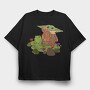 Baby Yoda 16, Tricou Oversize Barbati (Unisex)