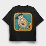 The Flintstones 19, Tricou Oversize Barbati (Unisex)
