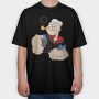 Popeye 16, Tricou Oversize Barbati (Unisex)