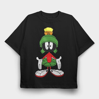 Cartoon Retro Duck Dodgers 3, Tricou Oversize Barbati (Unisex)