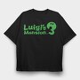 Luigis Mansion, Tricou Oversize Barbati (Unisex)