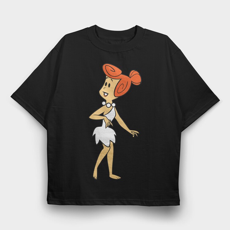The Flintstones 6, Tricou Oversize Barbati (Unisex)