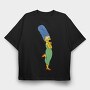 Marge Simpson, Tricou Oversize Barbati (Unisex)