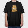 Cartoon Retro Garfield 6, Tricou Oversize Barbati (Unisex)