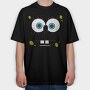 SpongeBob face 13, Tricou Oversize Barbati (Unisex)
