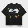 SpongeBob face 14, Tricou Oversize Barbati (Unisex)