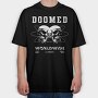 Doomed 2, Tricou Oversize Barbati (Unisex)