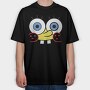 SpongeBob face 17, Tricou Oversize Barbati (Unisex)