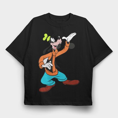 Cartoon Retro Goofy 4, Tricou Oversize Barbati (Unisex)
