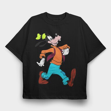 Cartoon Retro Goofy 5, Tricou Oversize Barbati (Unisex)