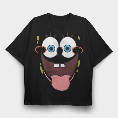 SpongeBob face 3, Tricou Oversize Barbati (Unisex)