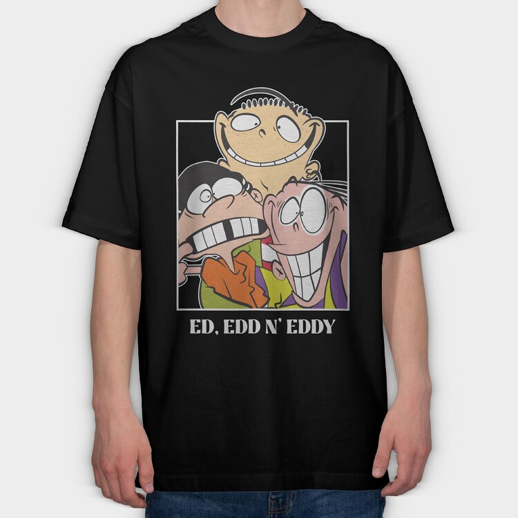 Ed Edd N Eddy, Tricou Oversize Barbati (Unisex)