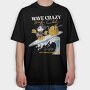 Mickey Mouse Surf Club, Tricou Oversize Barbati (Unisex)