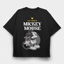 Mickey Mouse, Tricou Oversize Barbati (Unisex)