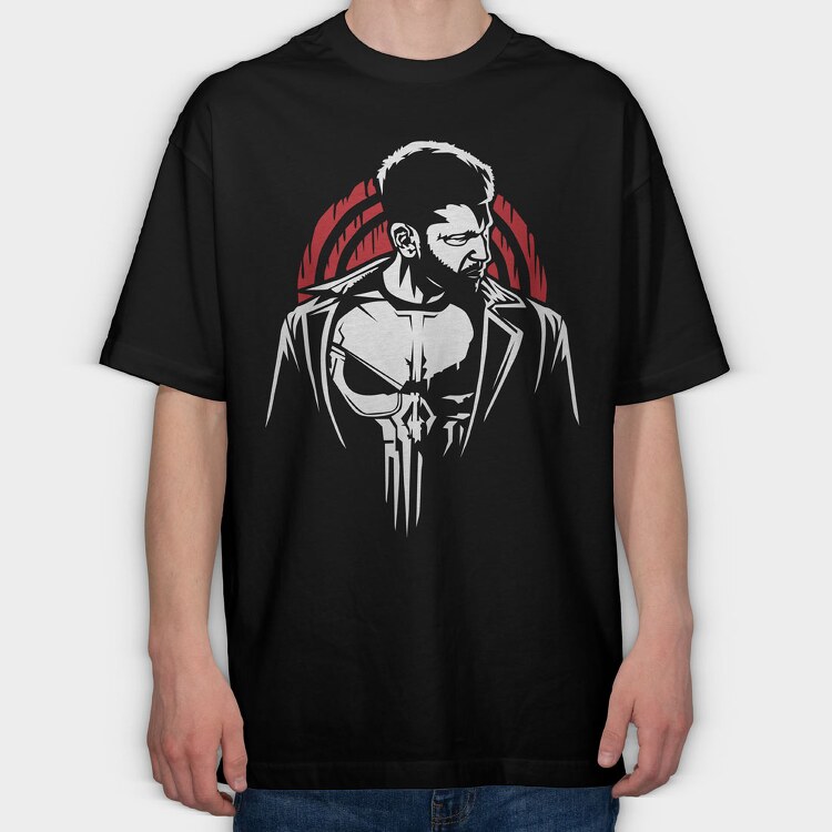 The Punisher 7, Tricou Oversize Barbati (Unisex)