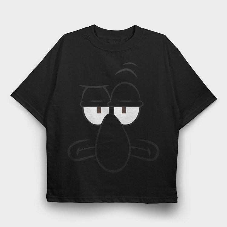 SpongeBob Faces 4, Tricou Oversize Barbati (Unisex)